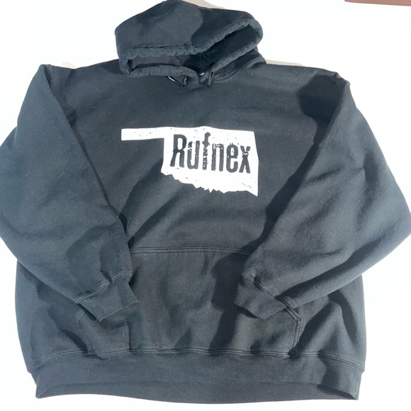 2XL Oklahoma Rufnex Black Hoodie - Picture 2 of 5